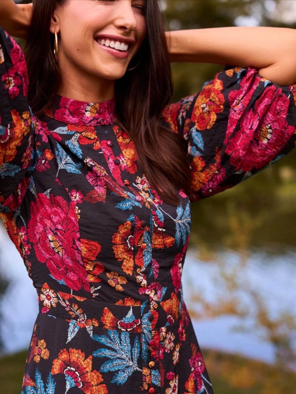 Avara Maxi Floral Dress